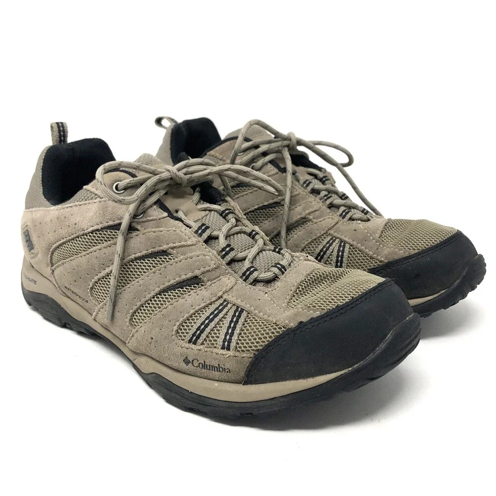 Columbia North Plains Drifter Hiking Shoes Mens Sz 9 Waterproof  Suede Outdoors
